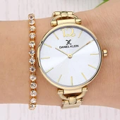 DANIEL KLEIN DK012860D-02 Bileklik Hediyeli Kadın Kol Saati - 1