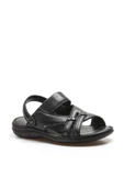 Hakiki Deri  Erkek Klasik Sandalet 952MA710 - 4