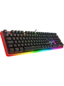 GameBooster G918 Fire Storm RGB Blue Switch Kablolu Mekanik Oyuncu Klavyesi Siyah - 3