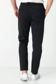 Erkek Relaxed Fit Beli Lastikli Bağcıklı Likralı Süper Rahat Jogger Pantolon - 4
