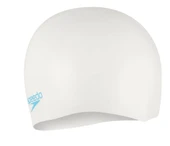 Speedo Düz Kalıplı Silikon çocuk yüzme bonesi beyaz 8-7099017621 - 1