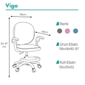 Vigo Çocuk Çalışma Sandalyesi - 4