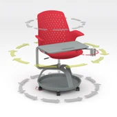 Sona 360 Yazı Tablalı Mobil Eğitim Sandalyesi - 2