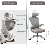 Oslo Ergonomik Çalışma Sandalyesi - 4