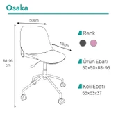 Osaka Minimalist Çalışma Sandalyesi - 8