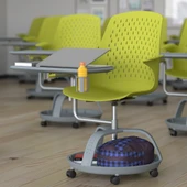 Sona 360 Yazı Tablalı Mobil Eğitim Sandalyesi - 5