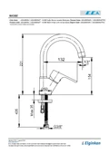 ECA NİOBE KUĞU BORULU LAVABO BATARYASI 102188054 - 2