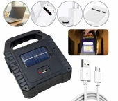 NOAS YL05 7000  Bitez Şarjlı Solar Güneş Enerjili Led El Feneri - 4