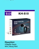KH 810 4 farklı başlık profesyonel masaj aleti - 1