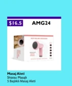 AMG 24 6 kademe 4 farklı başlık profesyonel masaj aleti - 1