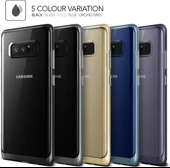 Verus Samsung Galaxy Note 8 Kılıf Crystal Bumper Series - Shine Gold - 5