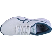 Asics Gel-Game 9 Clay/OC Beyaz-Yeşil Erkek Tenis - 4