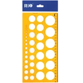 Rio Daire Şablonu 1-36 MM 801 - 2