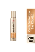 WELLA Wellaflex Curls Definition Bukle Belirginleştirici Saç Köpüğü Strong Hold - 200 ml - 1