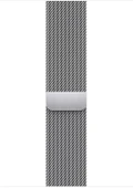 Apple Watch Band - Milano Loop - 45 mm - Gümüş Rengi - One Size - 1