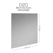 Creavit D20 Düz Ayna thumbnail 1