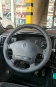 Dikmeli Direksiyon Kılıfı Renault 19 Uyumlu Soft Siyah Deri Siyah İpli thumbnail 2