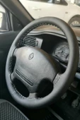 Dikmeli Direksiyon Kılıfı Renault 19 Uyumlu Soft Siyah Deri Siyah İpli thumbnail 3