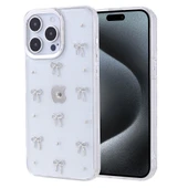 Apple iPhone 15 Pro Max Kılıf Airbag Tasarımlı Simli Şeffaf Zore Kutup Kapak - 3