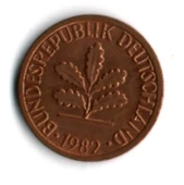 Almanya 1 Pfennig 1982-F (mp1907) - 1