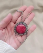 Anahtarlık Sedef Taş Araba Cüzdan Çanta Süsü Aksesuar Kadın thumbnail 1