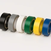 6’lı Renkli Elektrik İzole Bandı Seti 19mm Akım Yalıtımlı Dayanıklı PVC Kablo Yalıtım Bandı - 1