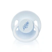 Wee Baby Pure Yuvarlak Uçlu Kauçuk Emzik No:1 - MAVİ - 1