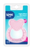 Wee Baby Kalpli Silikon Diş Kaşıyıcı - PEMBE - 1