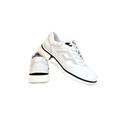 Voyager m184 Beyaz Renk Full Hakiki Deri Erkek Spor Ayakkabı - 8