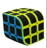 Zeka Küpü Oval Kenarlı Rubik Sabır Küpü 3x3x3 Speed Küp - 1