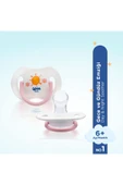 Wee Baby 2'li Gece Gündüz Emzik No:1 (Saklama Kabı Hediyeli) - PEMBE - 3