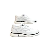 Voyager m184 Beyaz Renk Full Hakiki Deri Erkek Spor Ayakkabı - 7