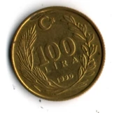 T.C. 100 Lira 1990 (mp1927) thumbnail 2