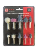 BHS 00807  Mini Taşlama Seti 10 Parça - 1