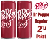 Dr Pepper Regular 330ml 2'li Paket - 1