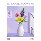 LZ4604 LOZ Çiçek Blok Seti 608 Parça -Vagon life thumbnail 2