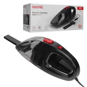 ASONIC S2024 SİYAH 80W 2000PA EMİŞ ISLAK VE KURU FUL BAKIR ARAÇ İÇİ EL SÜPÜRGESİ - 3