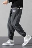 STORE Erkek Polar Kumaş Oversize Erkek Eşofman altı - 2