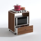 Kenzlife ocak dolabı nevresel cvz 85*70*60 XLARGE çekmeceli hazır mutfak klasik setüstü ocak için sabit tabla thumbnail 2