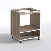 Kenzlife ocak dolabı gülpembe crd 85*70*60 XLARGE hazır mutfak ankastre gömme ocak için thumbnail 3