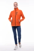 Store Kadın Polar Tam Fermuarlı Outdoor 3 Cepli Spor Polar Ceket KDN-PLR17 - 6