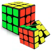 Zeka Küpü Renkli Kaliteli Rubik Sabır Küpü 3x3x3 Speed Küp - 2