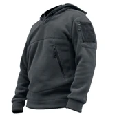 Store Erkek Polar Outdoor Kapşonlu Kombat Tactical Cepli Polar - 10