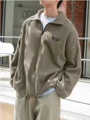 Erkek Polar Oversize Sweatshirt Polar Sweatshirt - 6