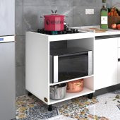 Kenzlife ocak dolabı gülpembe byz 85*70*60 XLARGE hazır mutfak ankastre gömme ocak için - 1