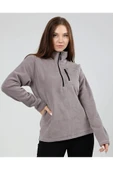 Store Kadın Polar Yarım Fermuarlı Outdoor Cepli Spor Polar - 1