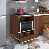 Kenzlife ocak dolabı şehrazat cvz 85*70*60 XLARGE kapaklı hazır mutfak ankastre gömme ocak için thumbnail 1