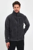 Erkek Polar Tam Fermuarlı 3 Cepli Outdoor Polar Ceket Tactical Flecee POLAR-GNS - 6