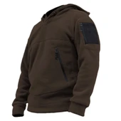 Store Erkek Polar Outdoor Kapşonlu Kombat Tactical Cepli Polar - 12