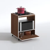 Kenzlife ocak dolabı şehrazat cvz 85*70*60 XLARGE kapaklı hazır mutfak ankastre gömme ocak için thumbnail 2